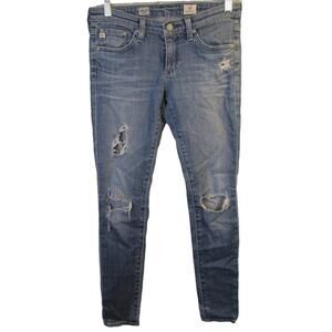 AG Adriano Goldschmied  Distressed Denim Size 26